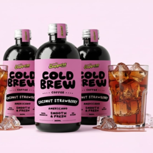 Coconut Strawberry Cold Brew