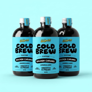Golden Caramel Cold Brew Americano