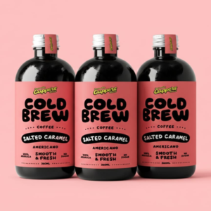 Salted Caramel Cold Brew Americano